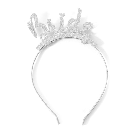 Glitter Bride headband