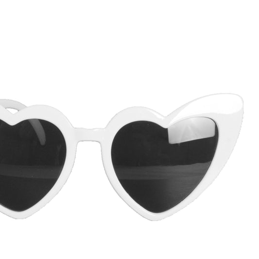 Heart Sunglasses (White)