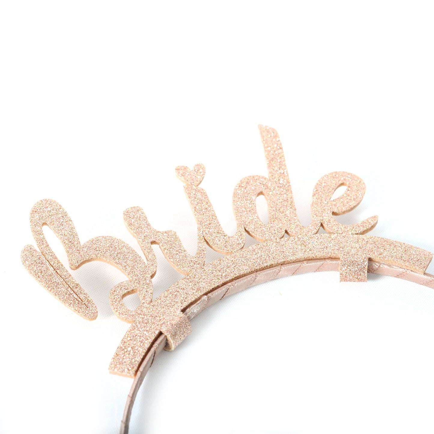 Glitter Bride headband