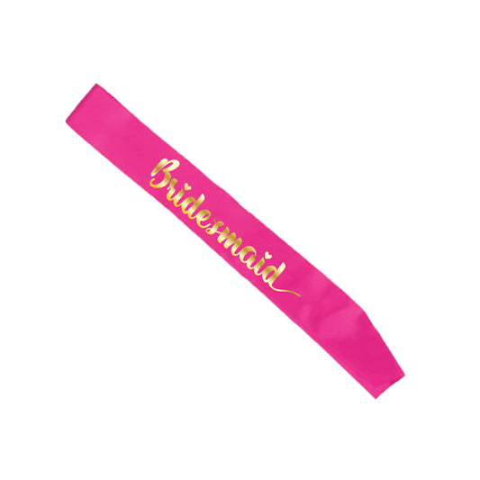 Bridesmaid Sash