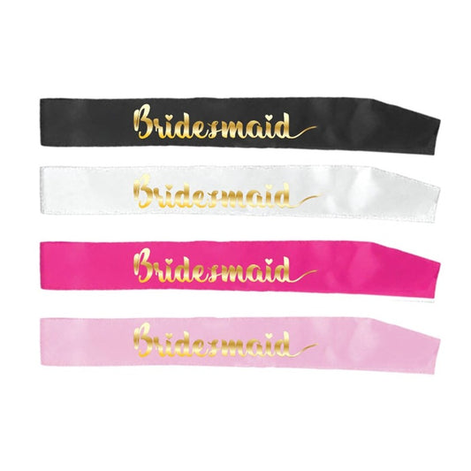 Bridesmaid Sash