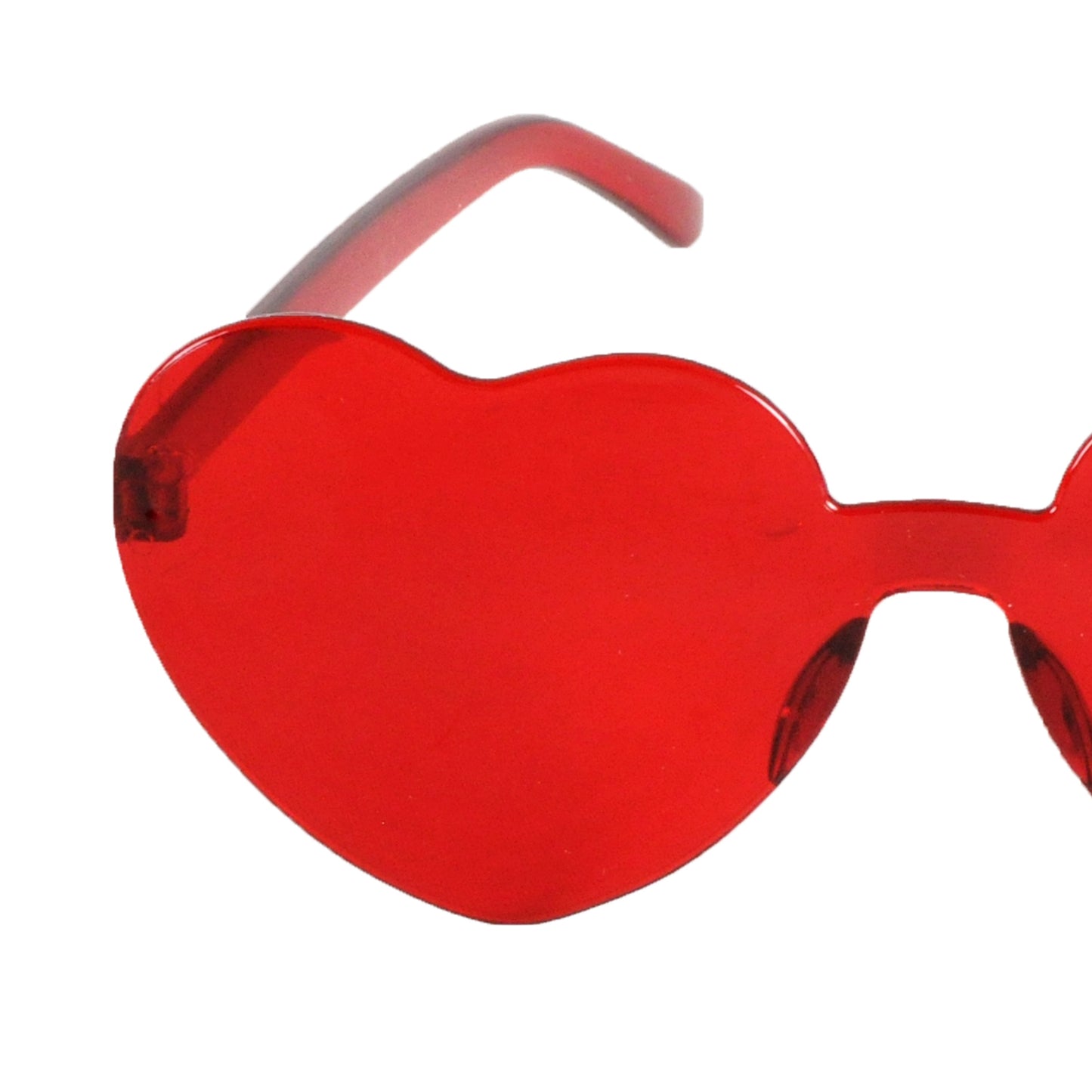 Heart Perspex Glasses