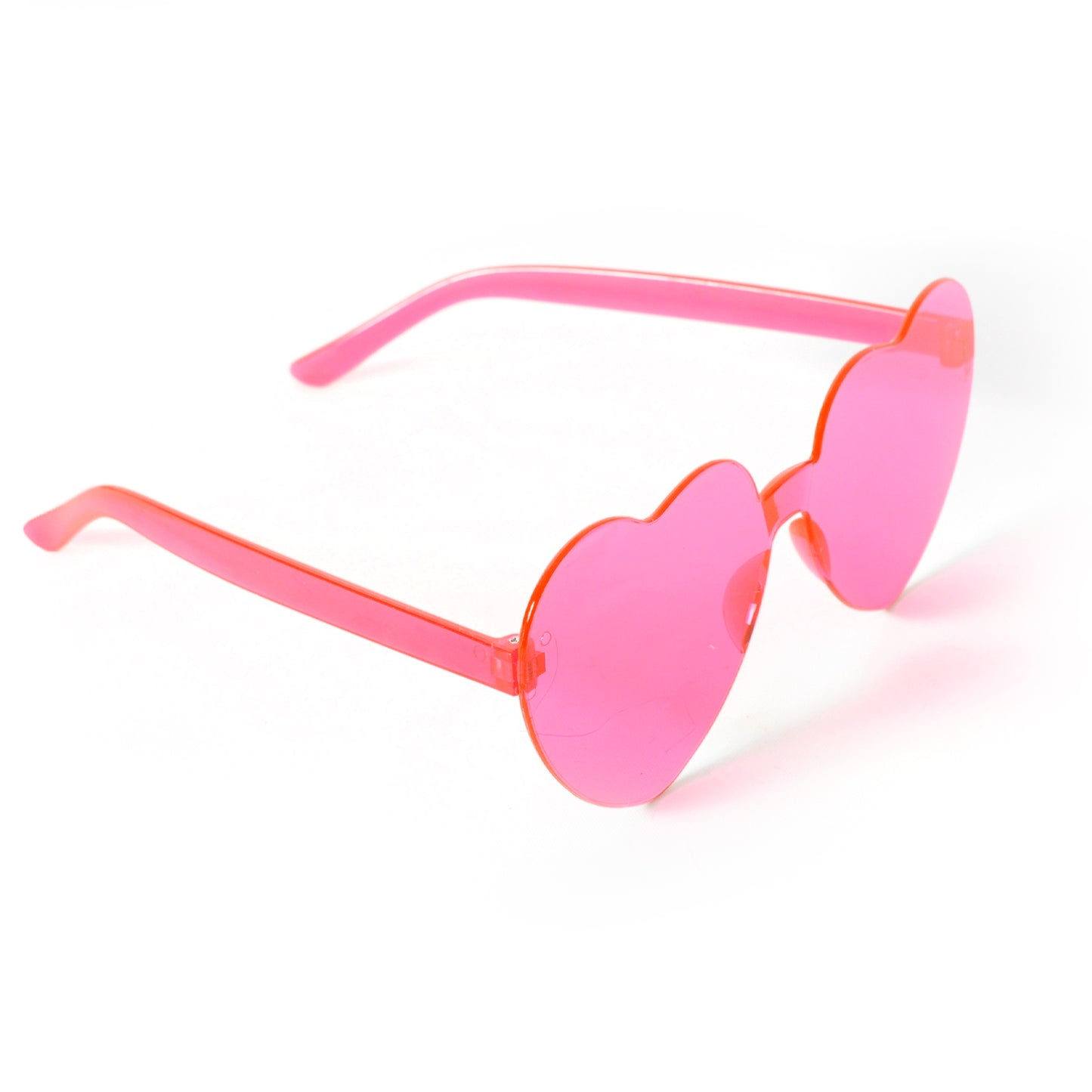 Heart Perspex Glasses