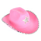 Star Cowboy Hat - Light Pink