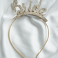 Glitter Bride headband
